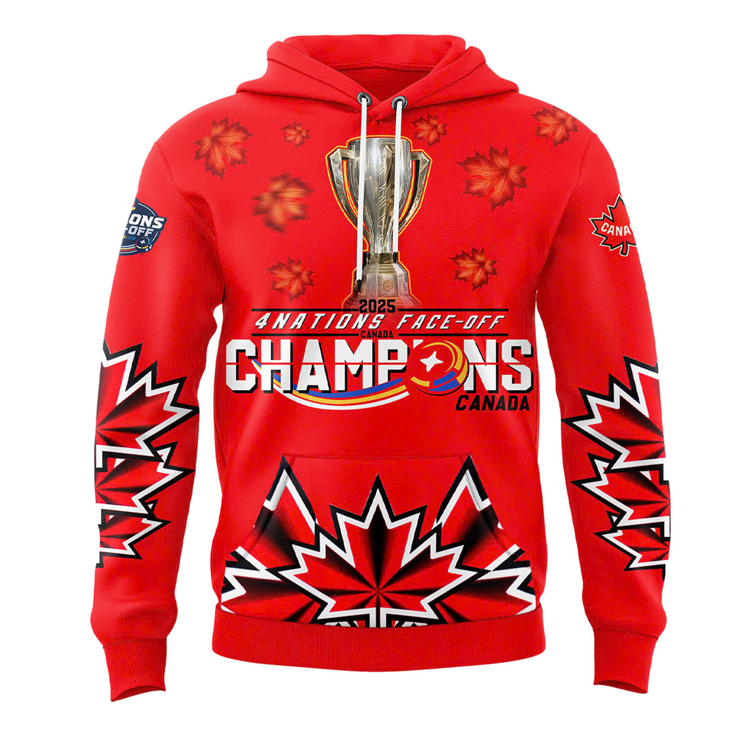 Canadians Hockey Champions 2025 Hoodie