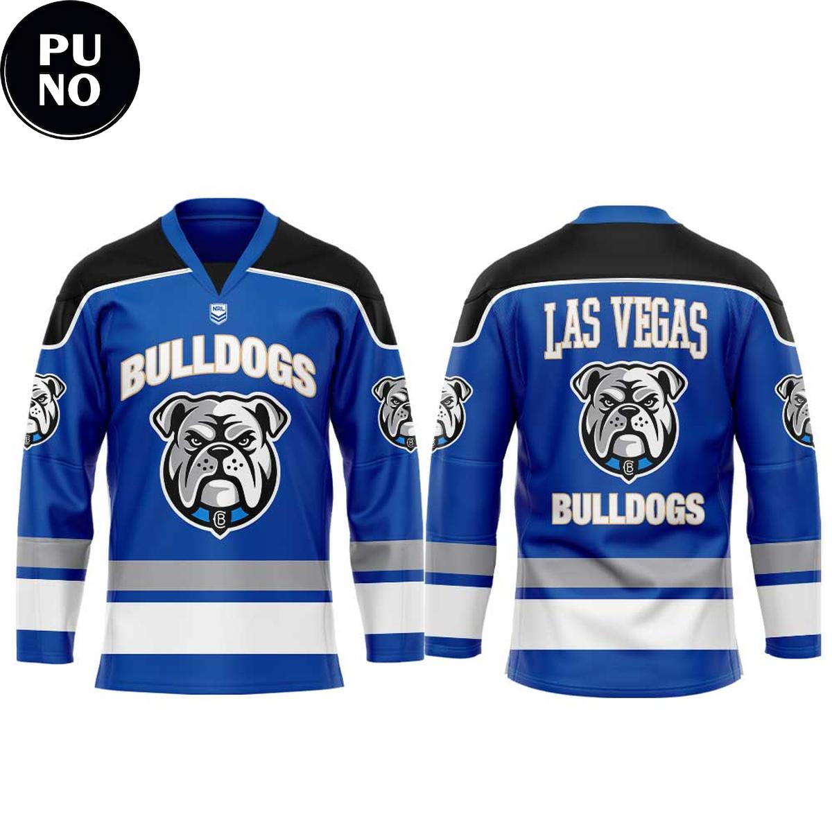 Canterbury-Bankstown Bulldogs NRL 2026 Las Vegas Hockey Jersey