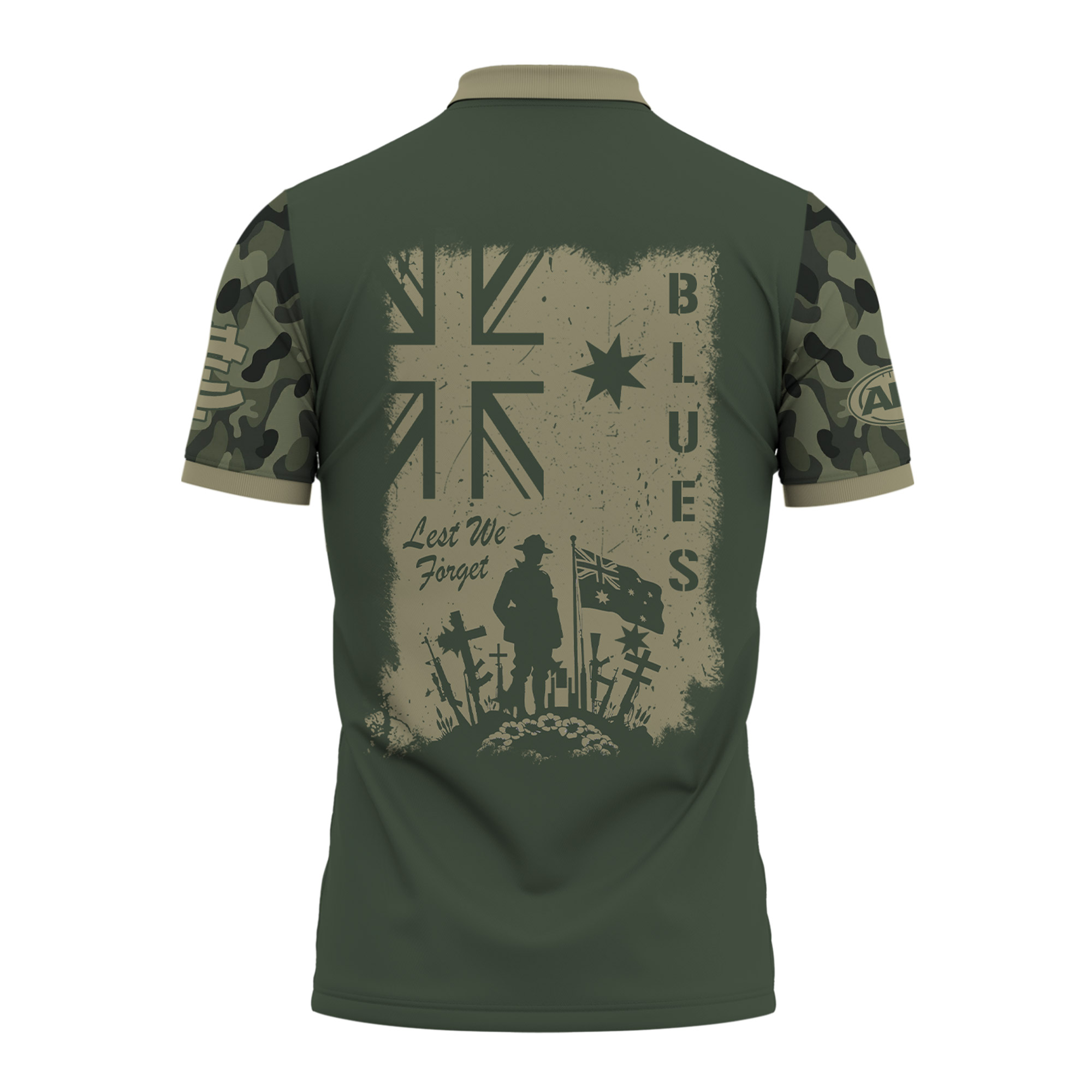 Carlton Blues AFL x Anzac Day Polo 2025