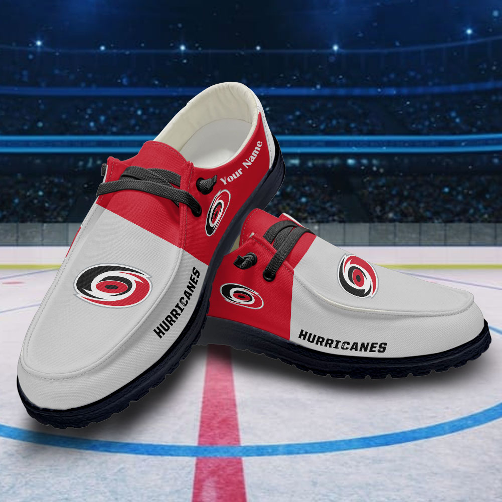 Carolina Hurricanes NHL HD Shoes Custom Name Perfect Gift