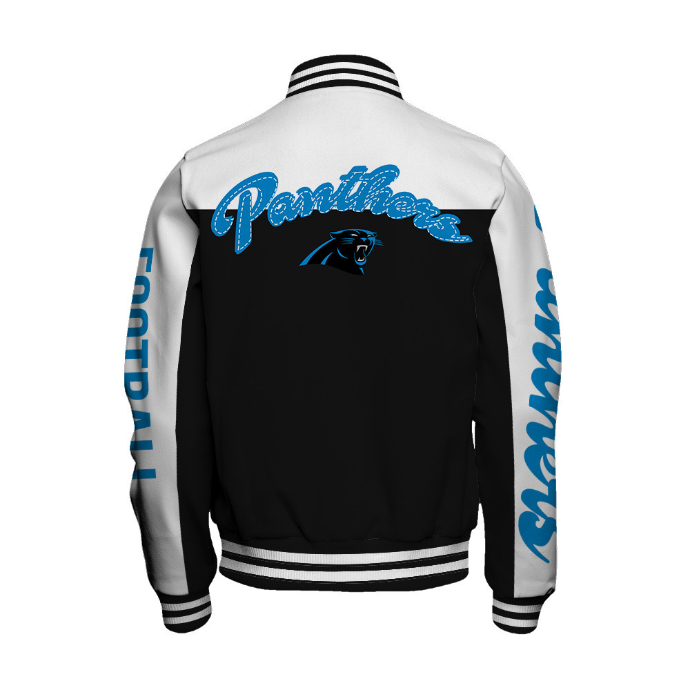 Carolina Panthers National Football League Face Any Weather Unisex Varsity Jacket