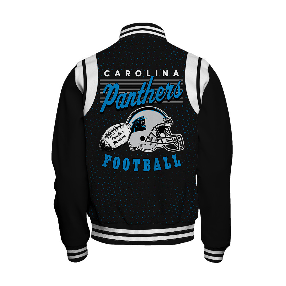Carolina Panthers National Football League Make Your Mark Unisex Varsity Jacket
