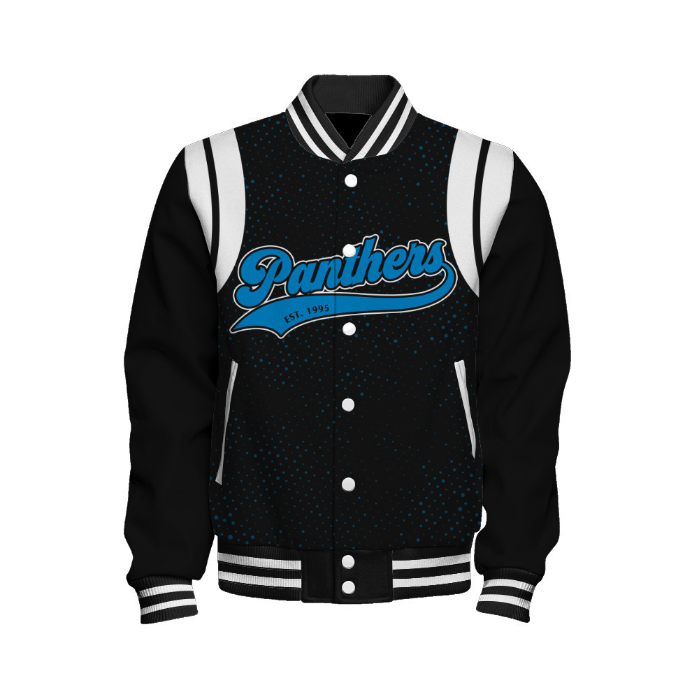 Carolina Panthers National Football League Make Your Mark Unisex Varsity Jacket