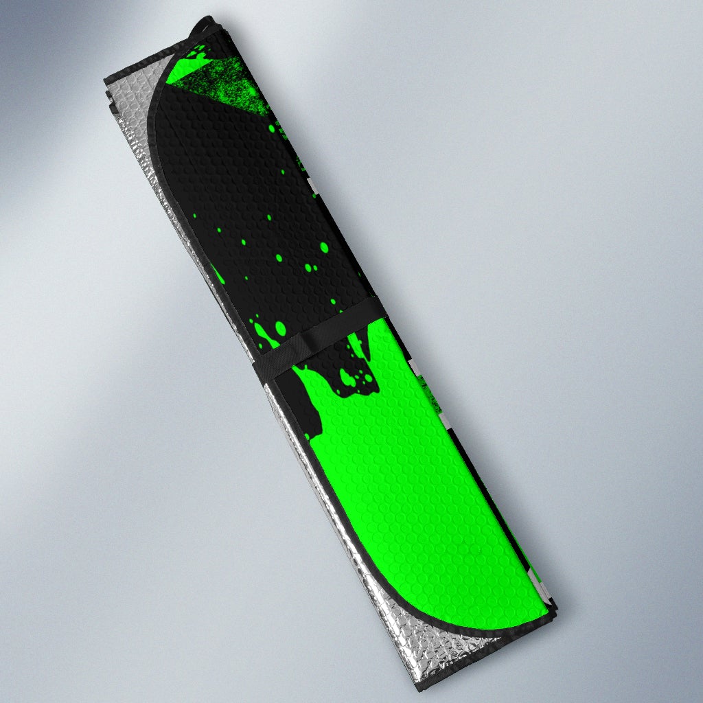 Caterpillar Windshield Sun Shade Green