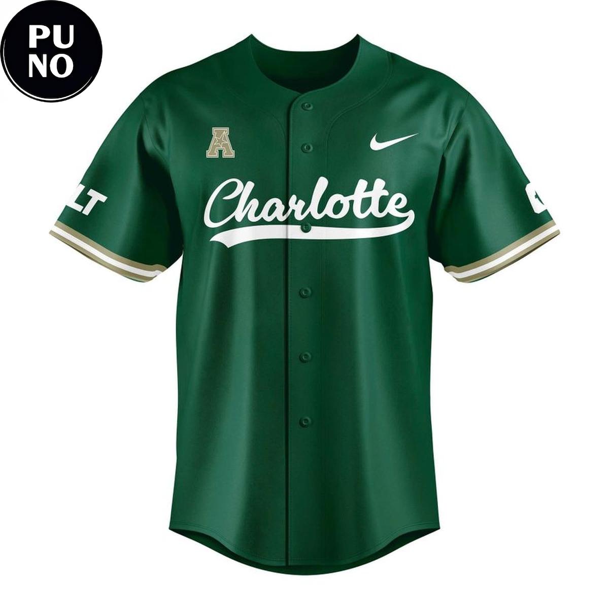 Charlotte 49ers 2026 New Baseball Jersey