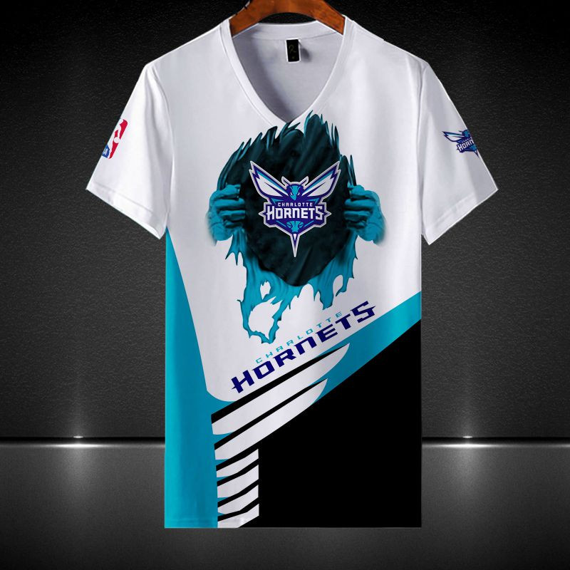 Charlotte Hornets Printing T-Shirt, Polo, Hoodie, Zip, Bomber 8095