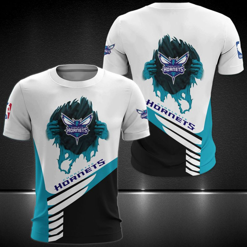 Charlotte Hornets Printing T-Shirt, Polo, Hoodie, Zip, Bomber 8095