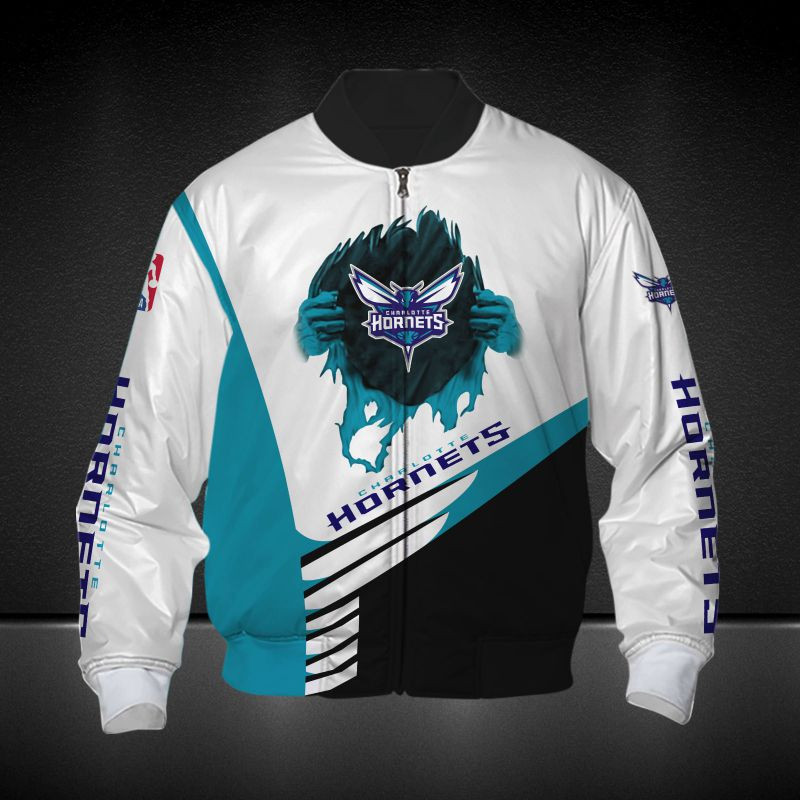Charlotte Hornets Printing T-Shirt, Polo, Hoodie, Zip, Bomber 8095