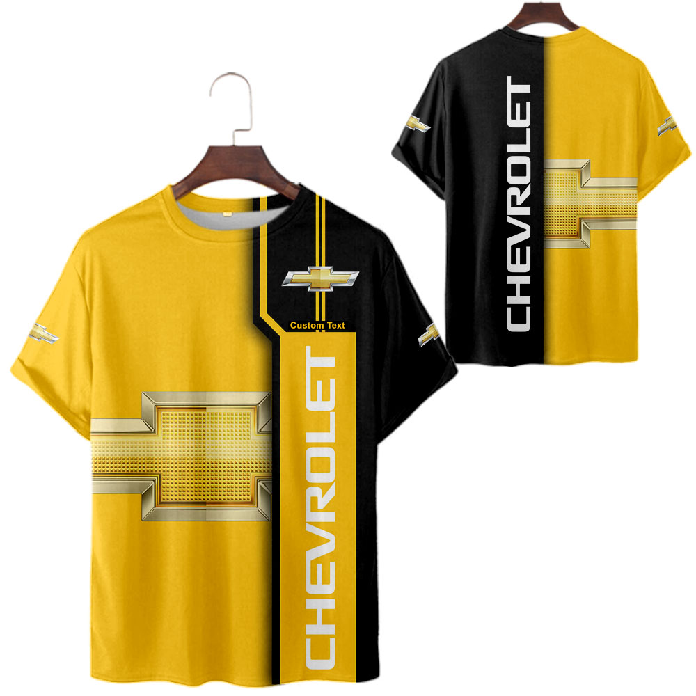 Chevrolet 3D Apparel Zip Hoodie,Pant,Polo, Button Hawaii Shirt Personalized