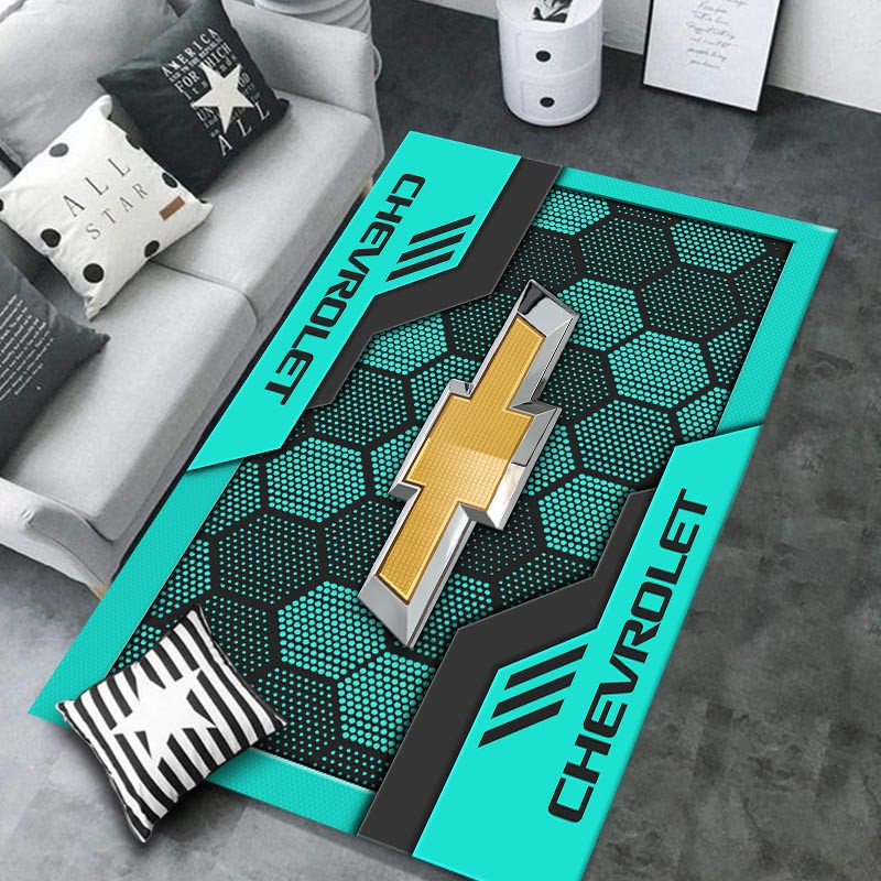 Chevrolet Area Rugs 3386 Multicolor
