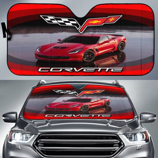 Chevrolet Corvette C6 Windshield Sun Shade V2