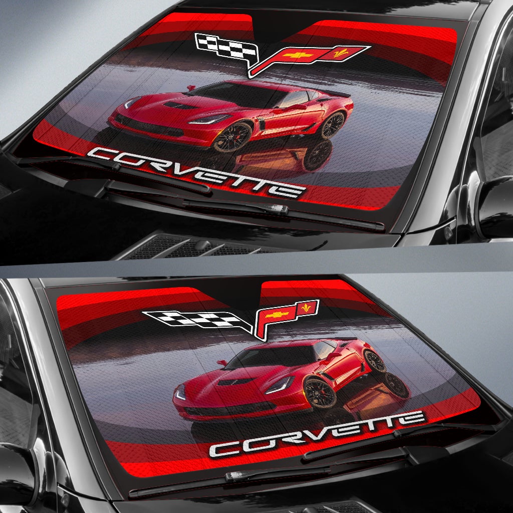 Chevrolet Corvette C6 Windshield Sun Shade V2