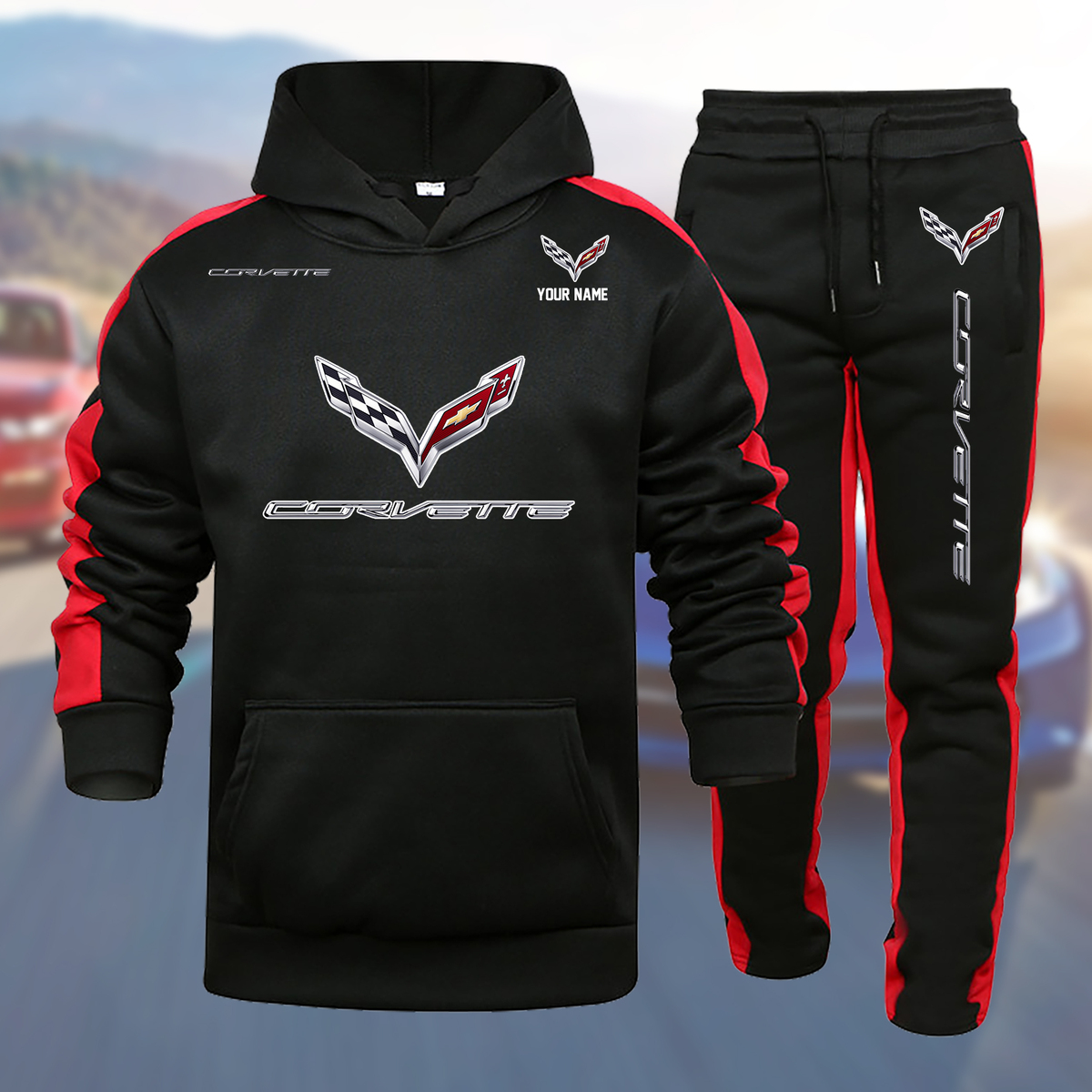 Chevrolet Corvette C7 Hoodie Set
