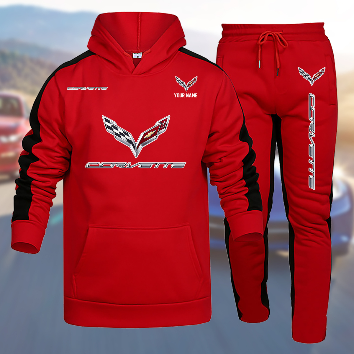 Chevrolet Corvette C7 Hoodie Set
