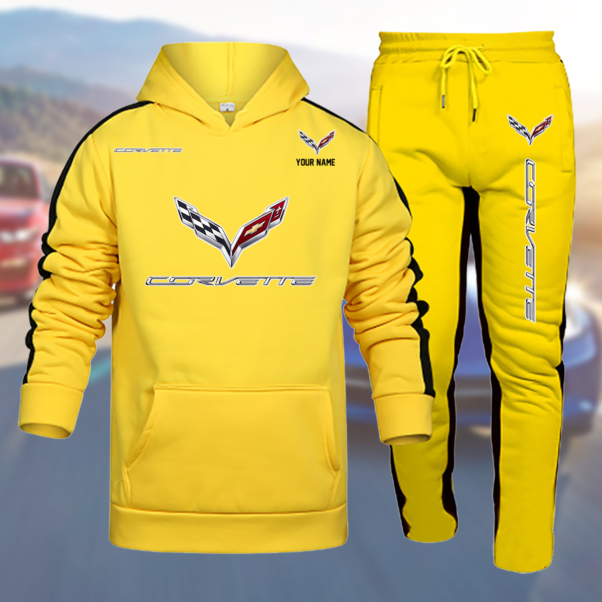Chevrolet Corvette C7 Hoodie Set