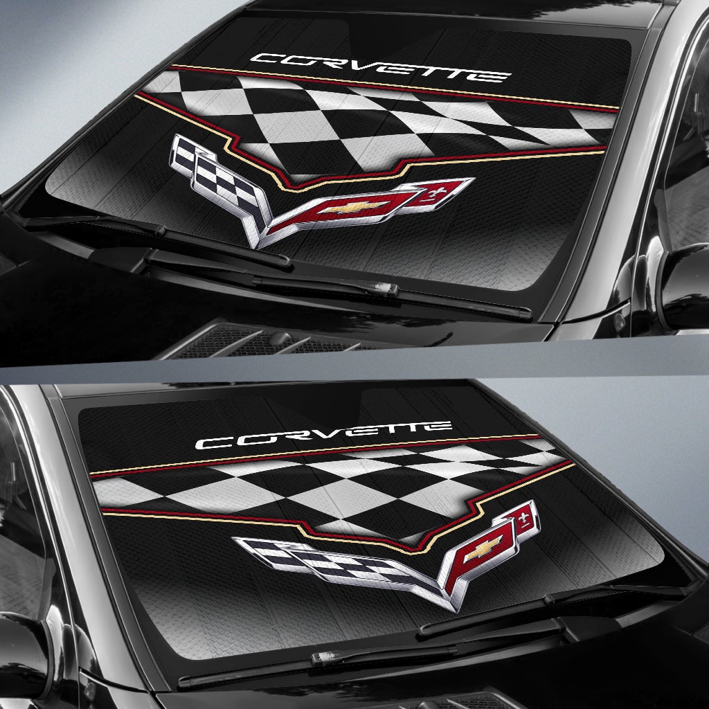 Chevrolet Corvette C7 Windshield Sun Shade V2
