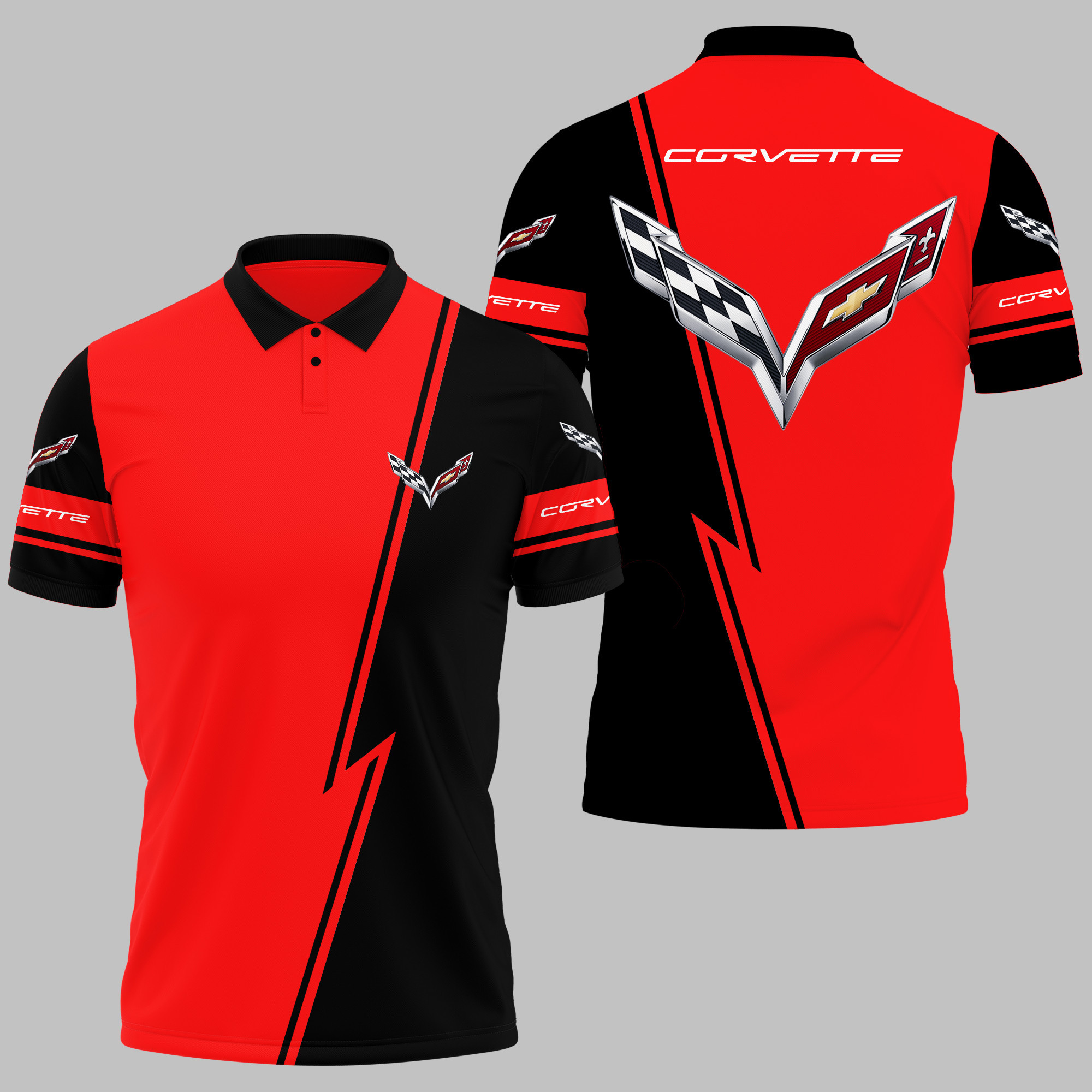 CHEVROLET CORVETTE Polo Shirt V03