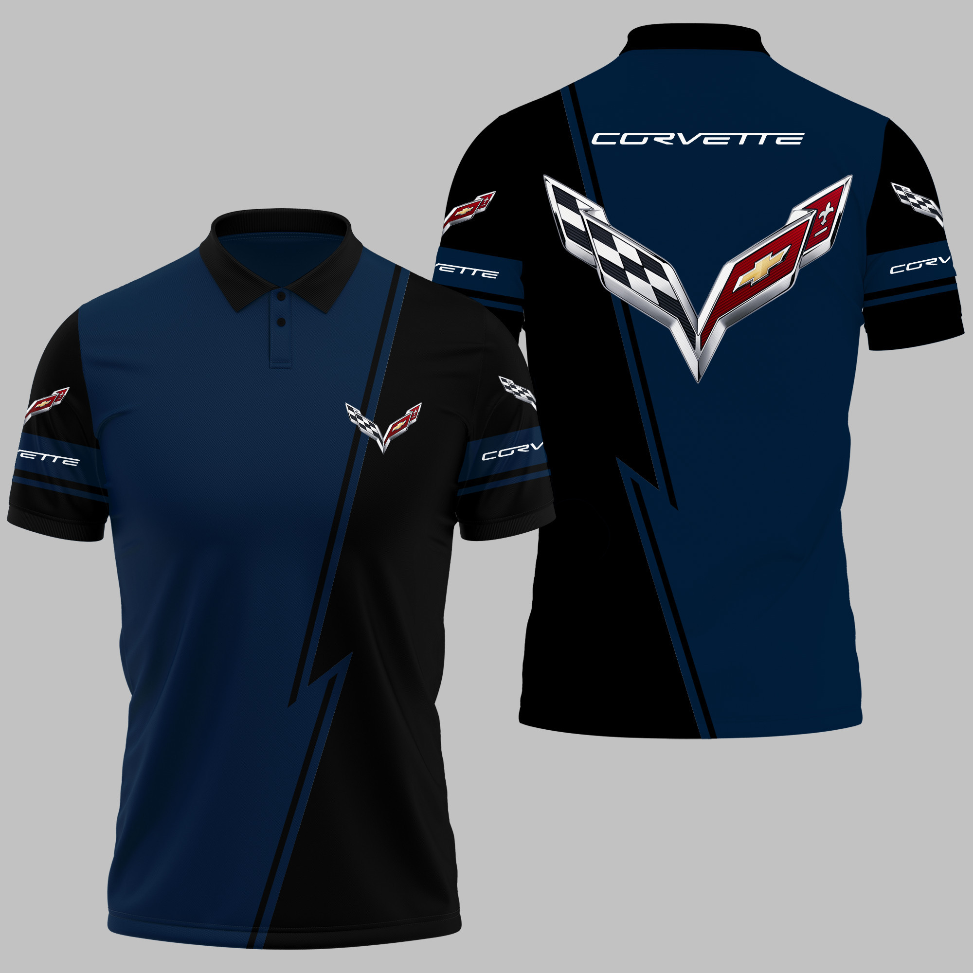 CHEVROLET CORVETTE Polo Shirt V03