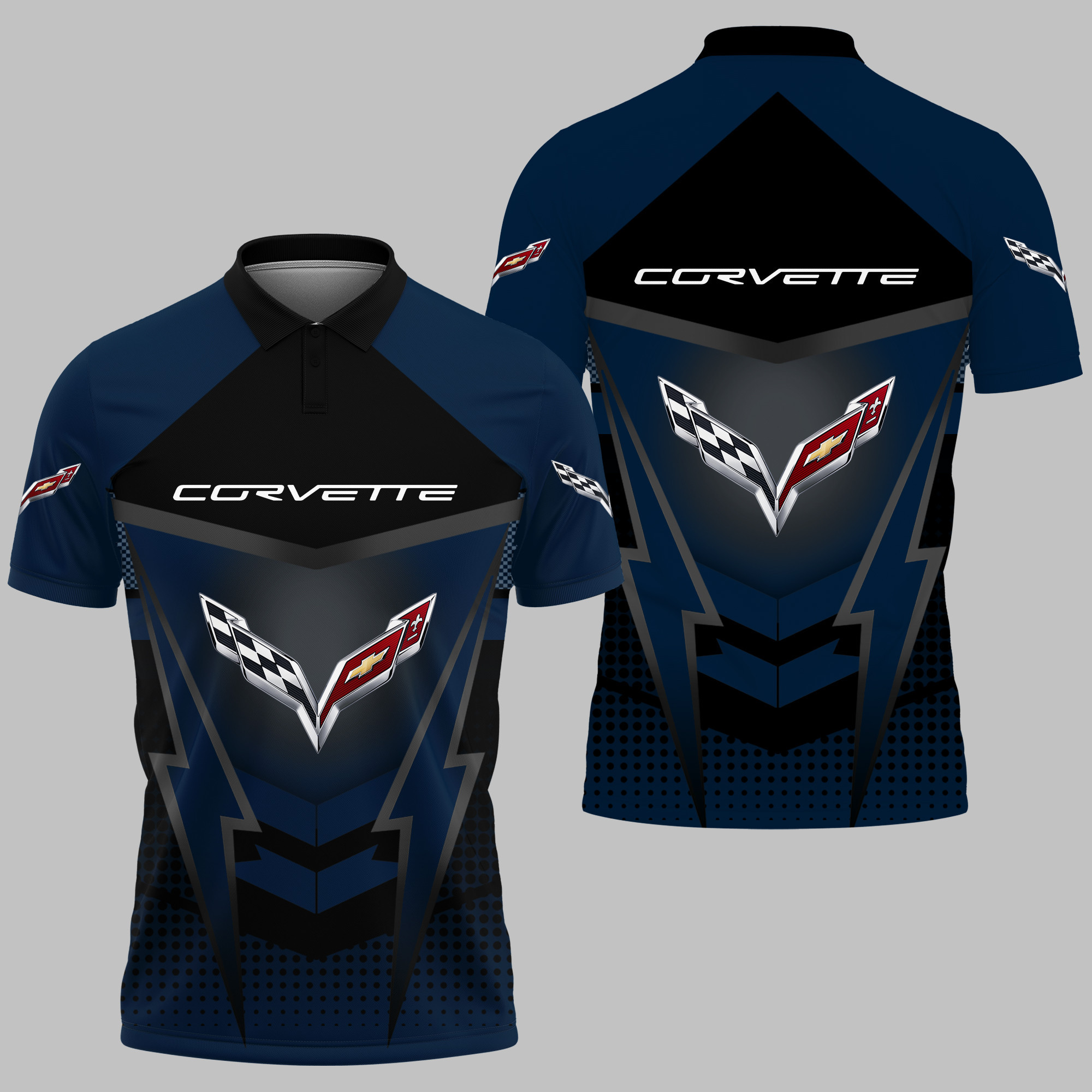 CHEVROLET CORVETTE Polo Shirt V04