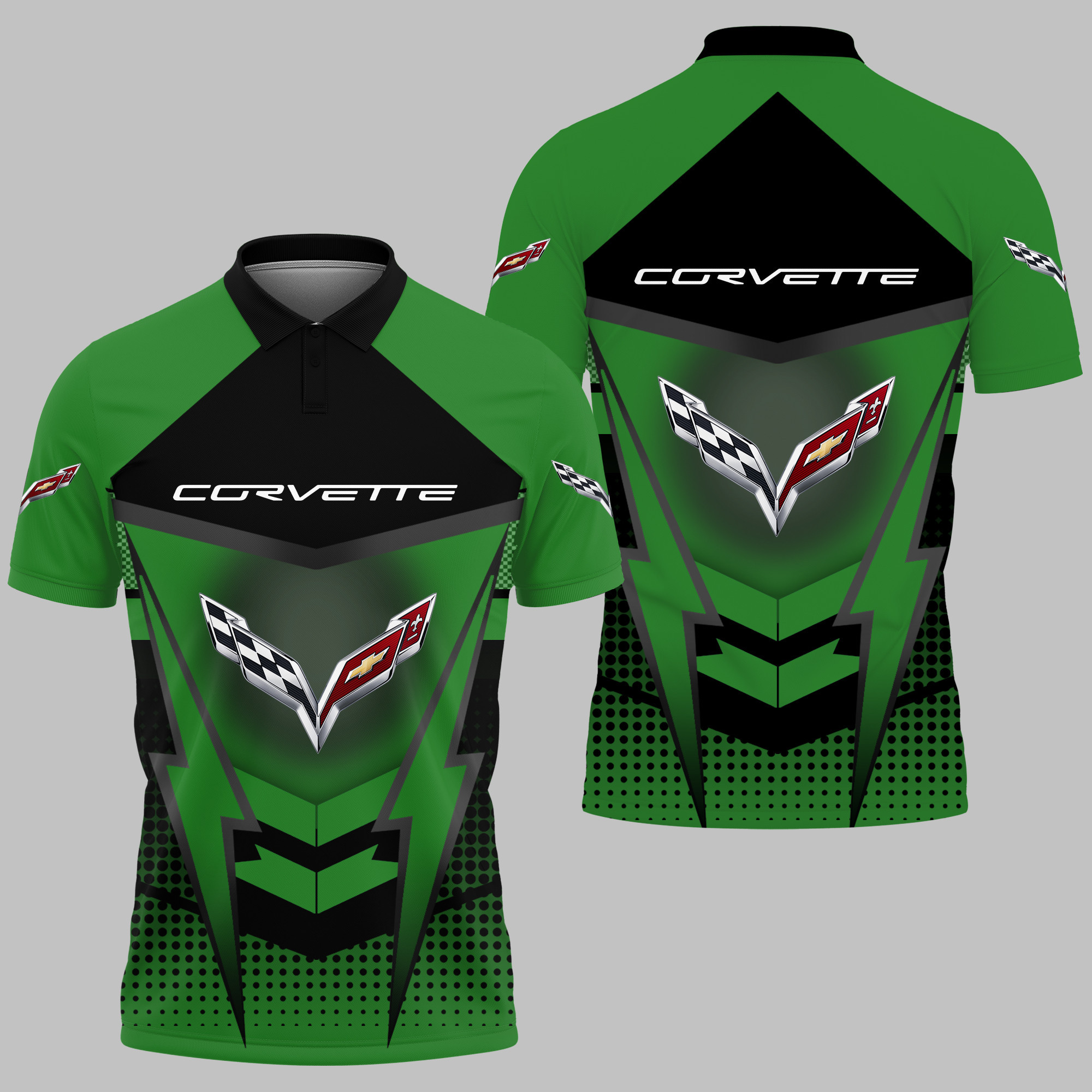 CHEVROLET CORVETTE Polo Shirt V04