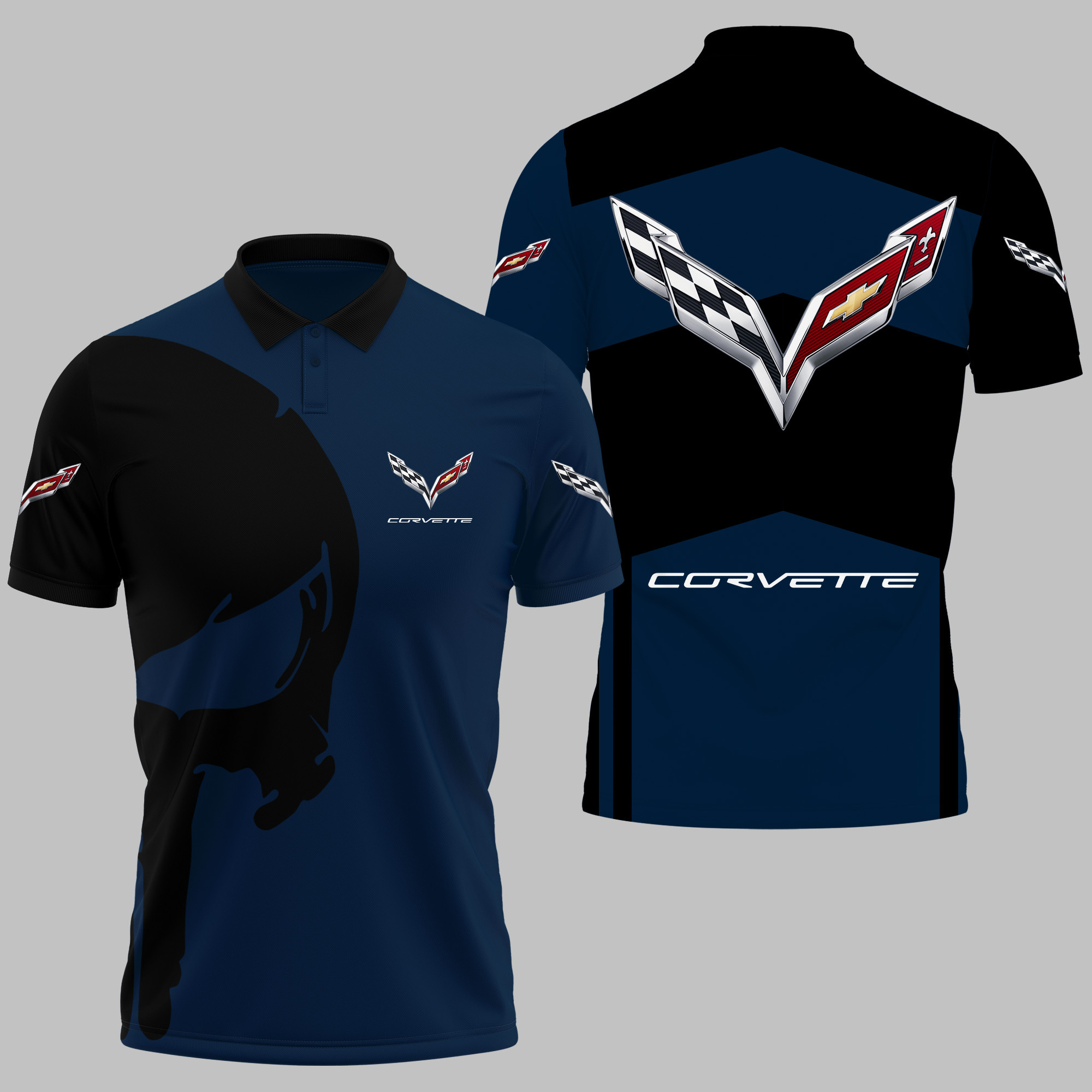 CHEVROLET CORVETTE Polo Shirt V05
