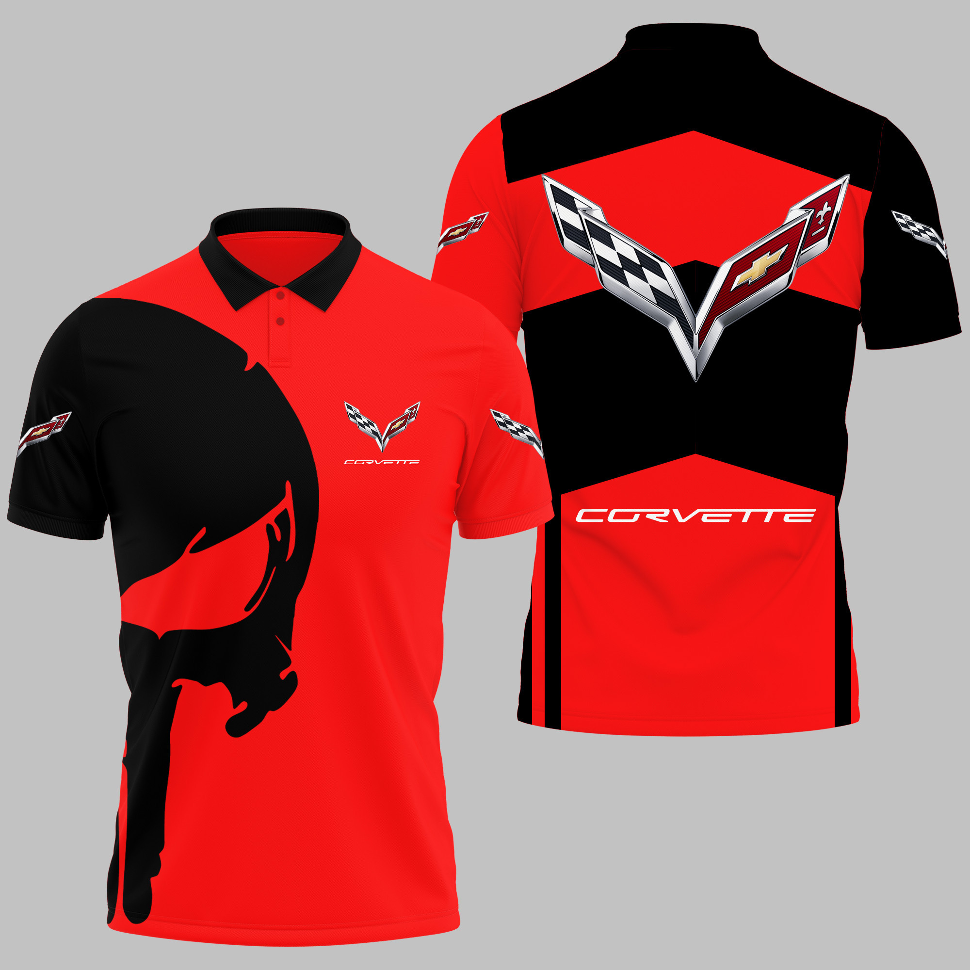 CHEVROLET CORVETTE Polo Shirt V05