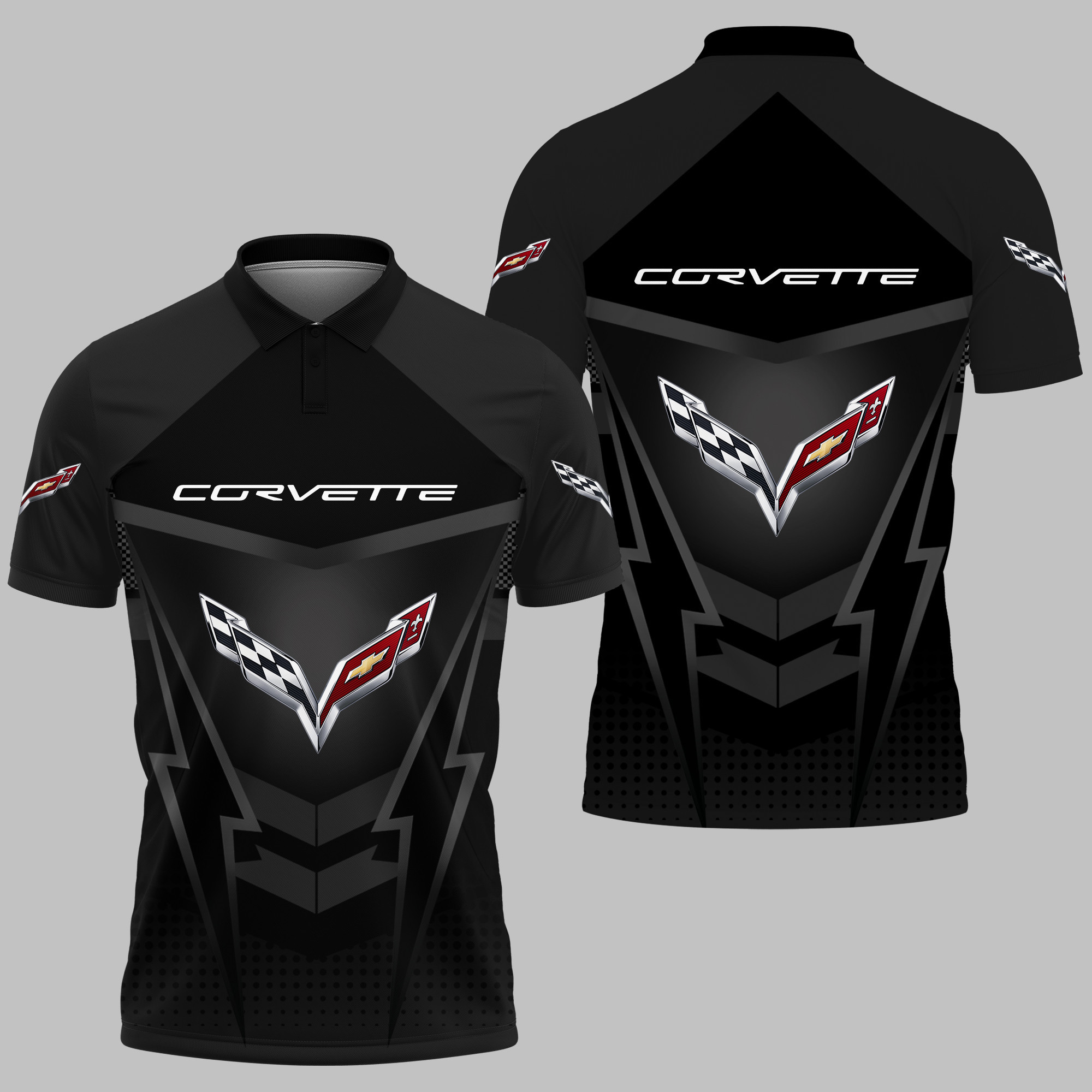 CHEVROLET CORVETTE Polo Shirt V07
