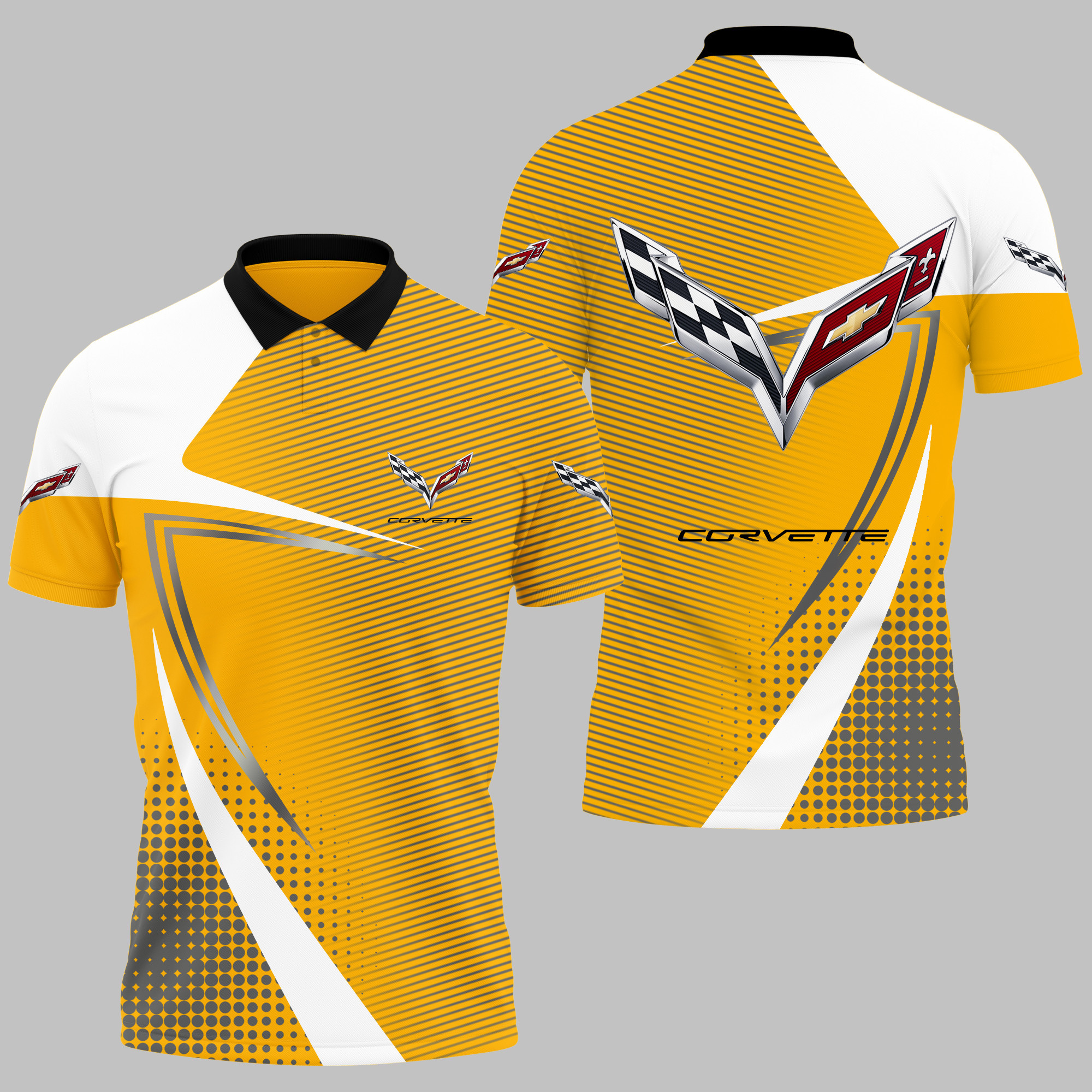 CHEVROLET CORVETTE Polo Shirt V08