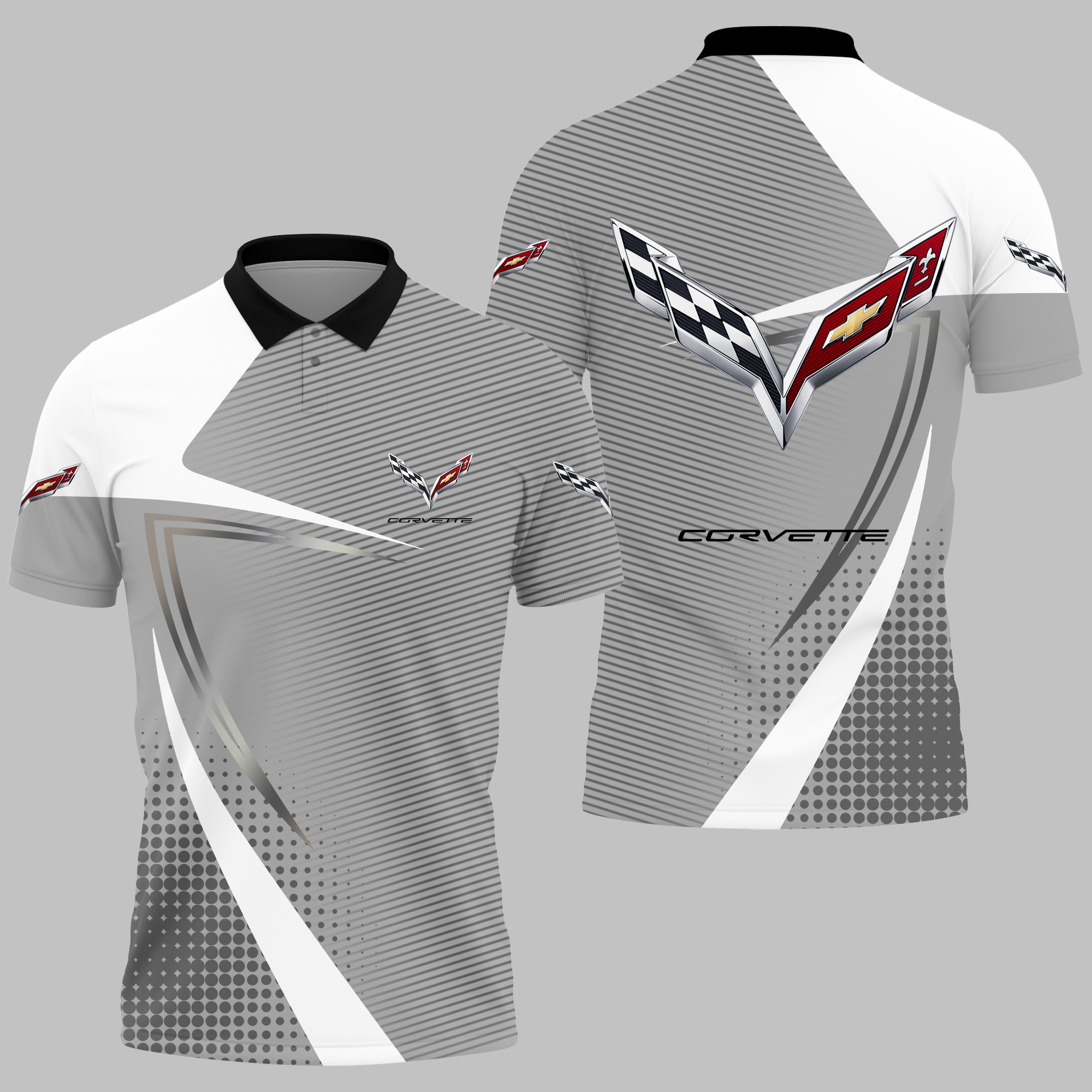 CHEVROLET CORVETTE Polo Shirt V08