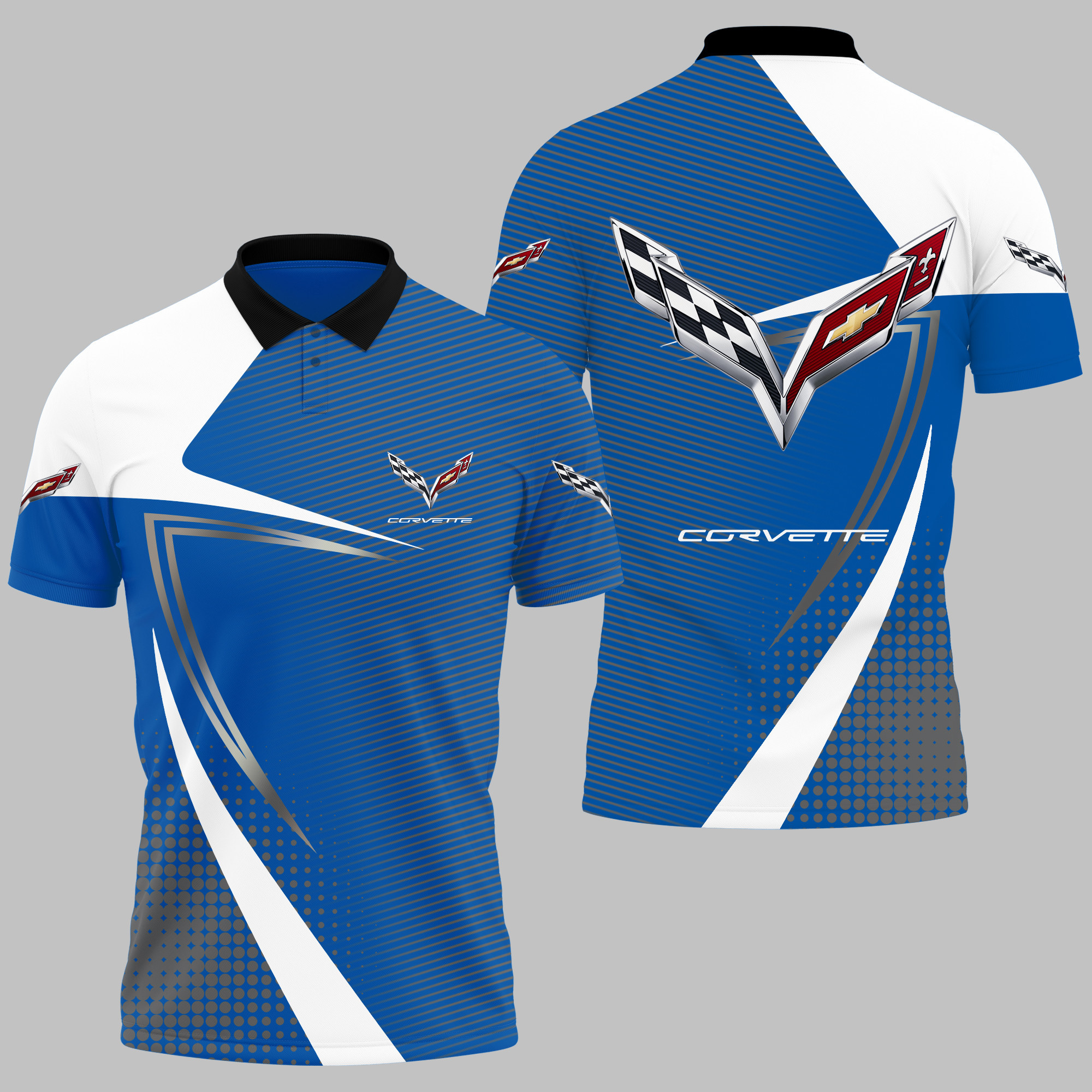 CHEVROLET CORVETTE Polo Shirt V08
