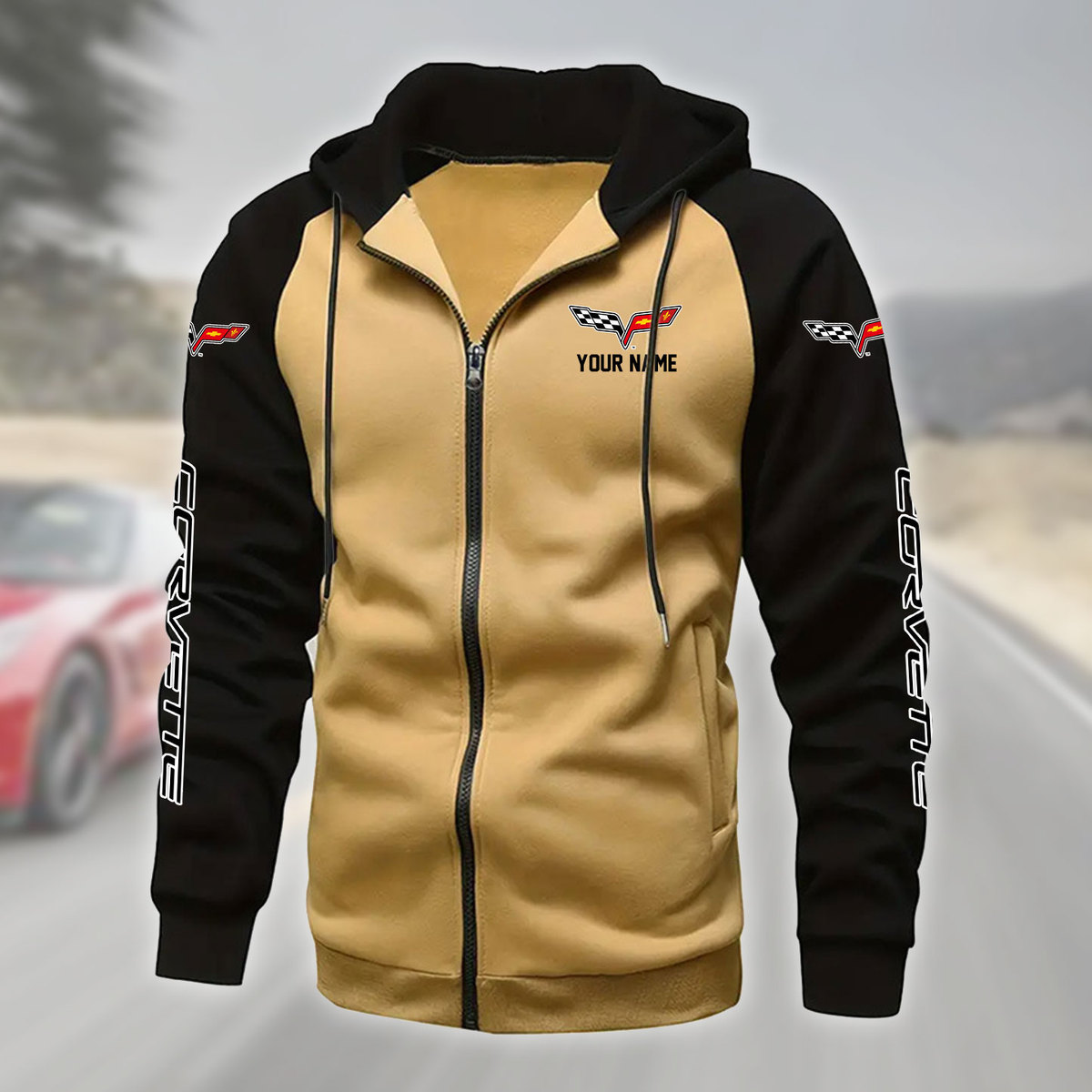 Chevrolet Corvette Zipper Hoodie