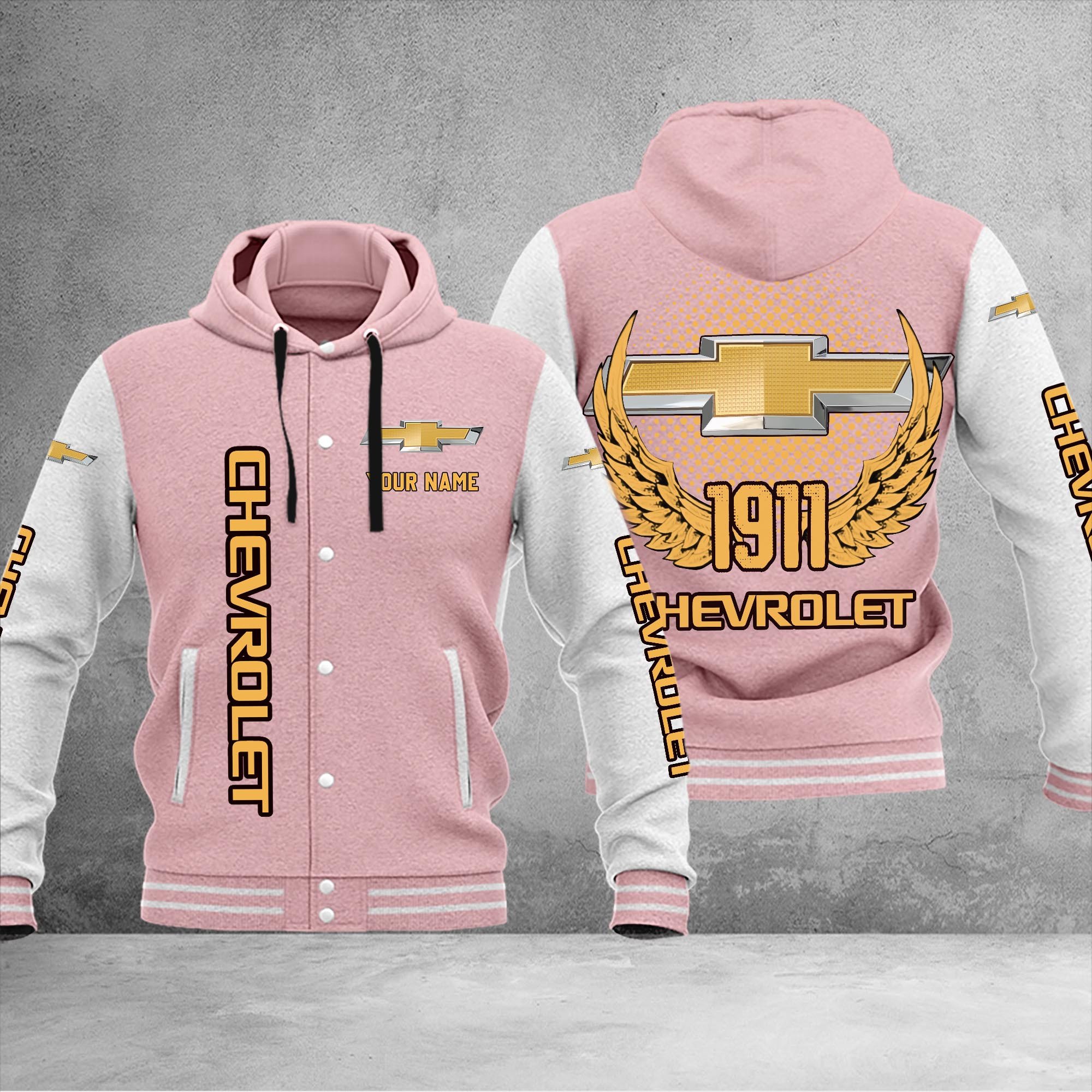 Chevrolet DMHJ1028 Baseball Jacket Multicolor