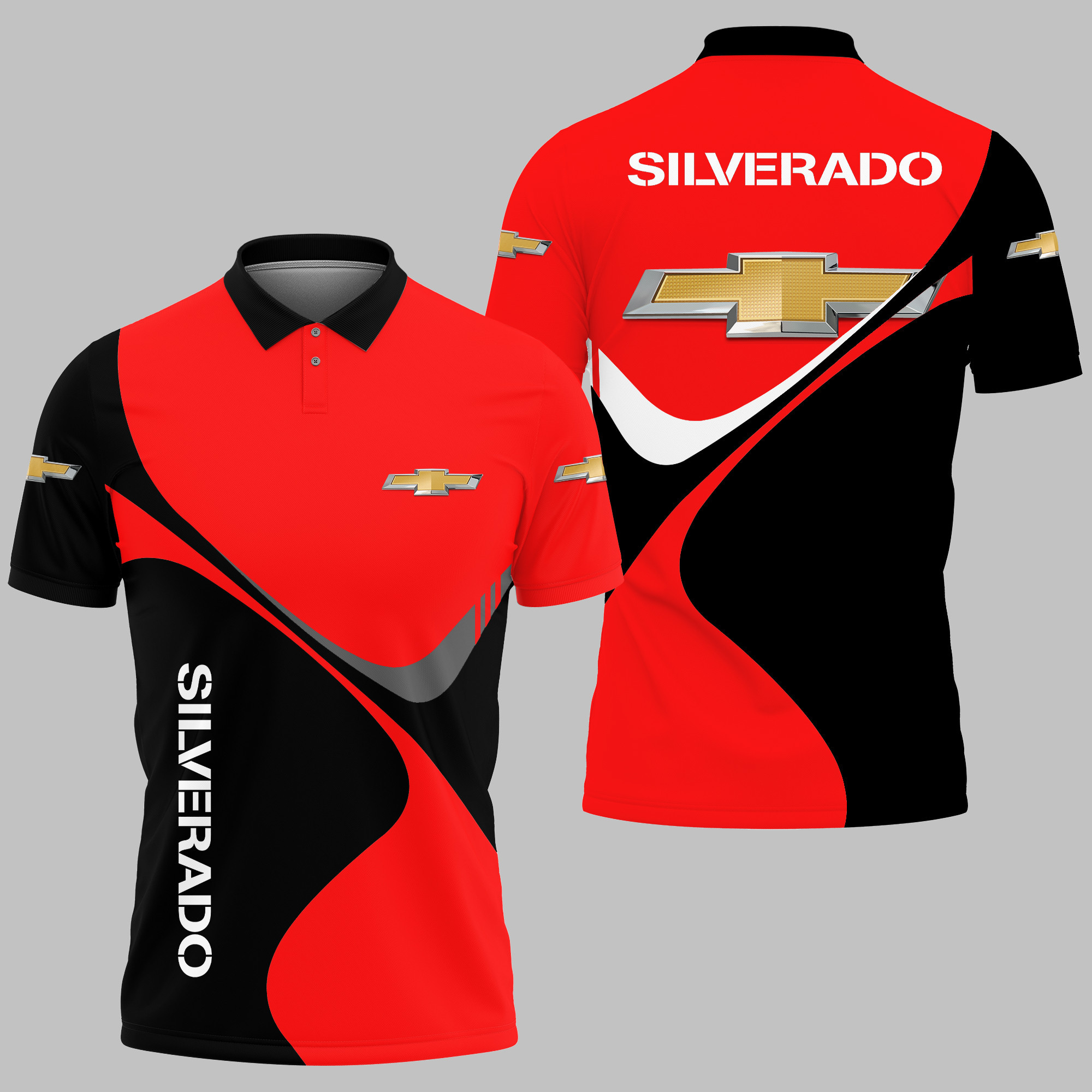 Chevrolet Silverado Polo Shirt V01