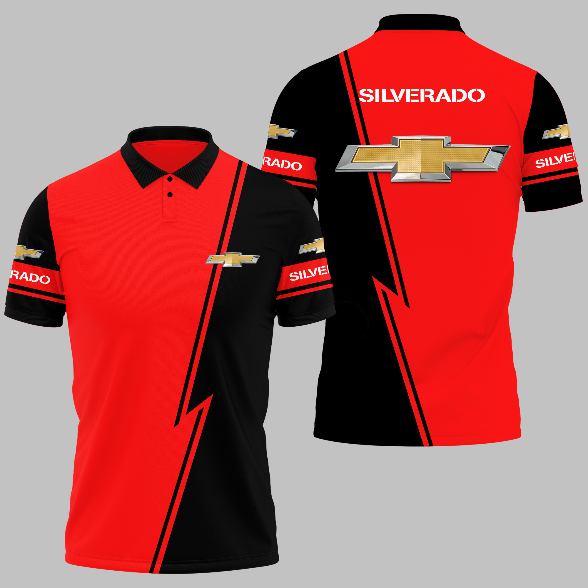 Chevrolet Silverado Polo Shirt V04