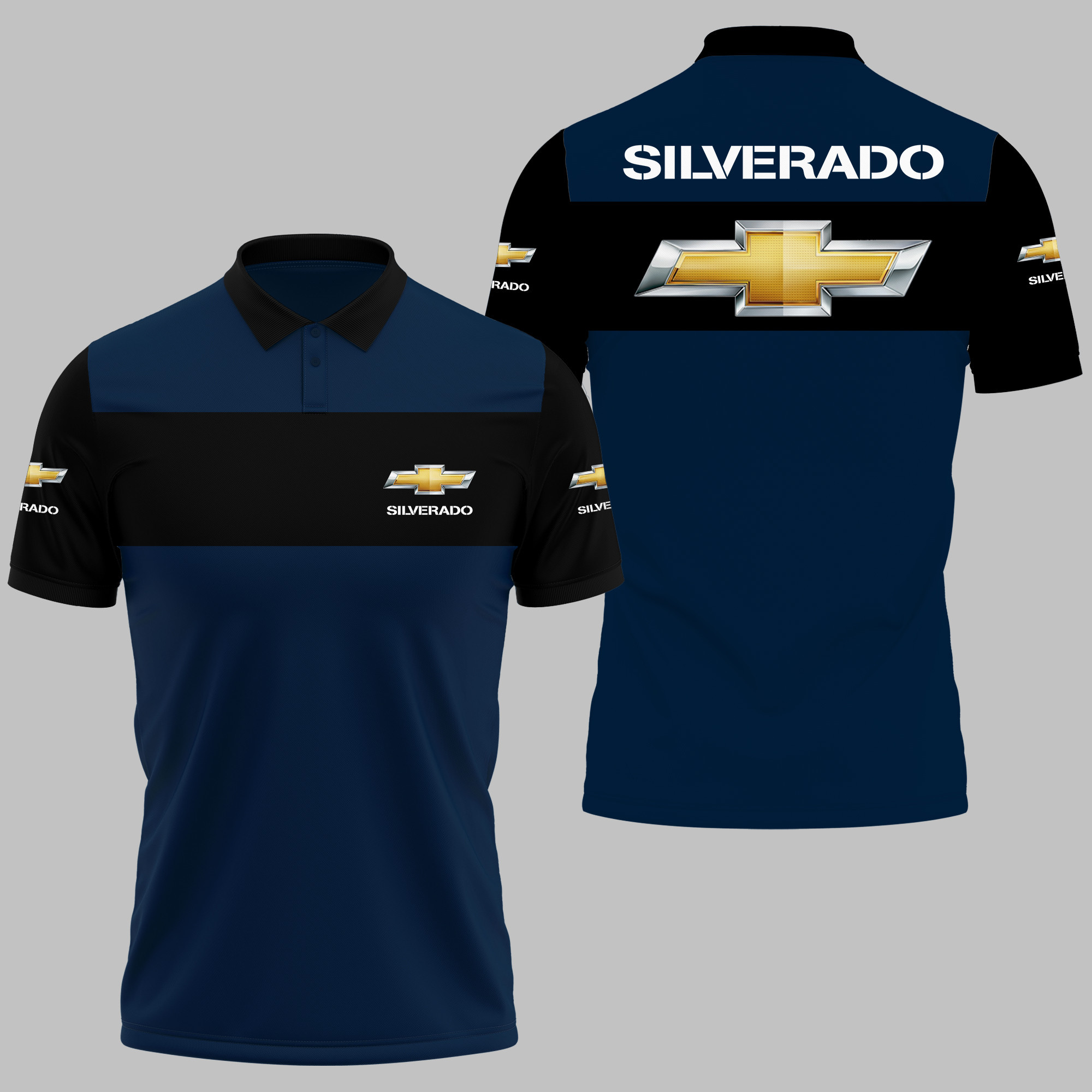 CHEVROLET SILVERADO Polo Shirt Ver X5