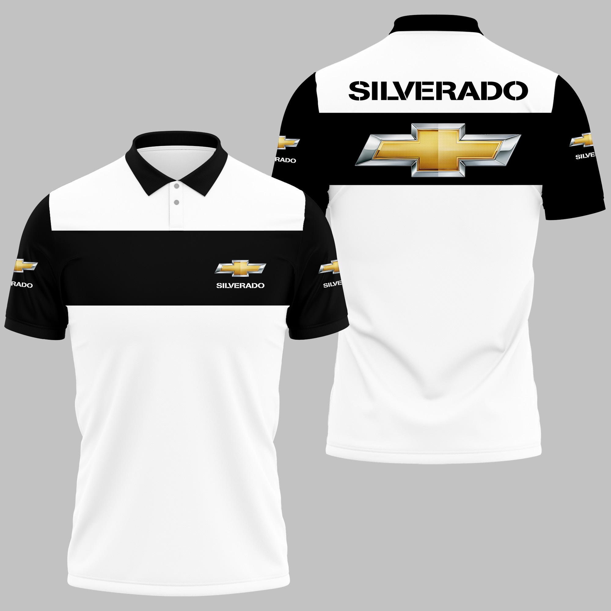 CHEVROLET SILVERADO Polo Shirt Ver X5