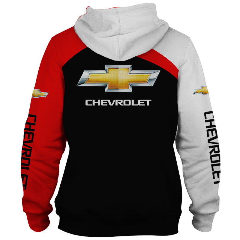 Chevrolet t-shirt hoodie apparel 3D full printing