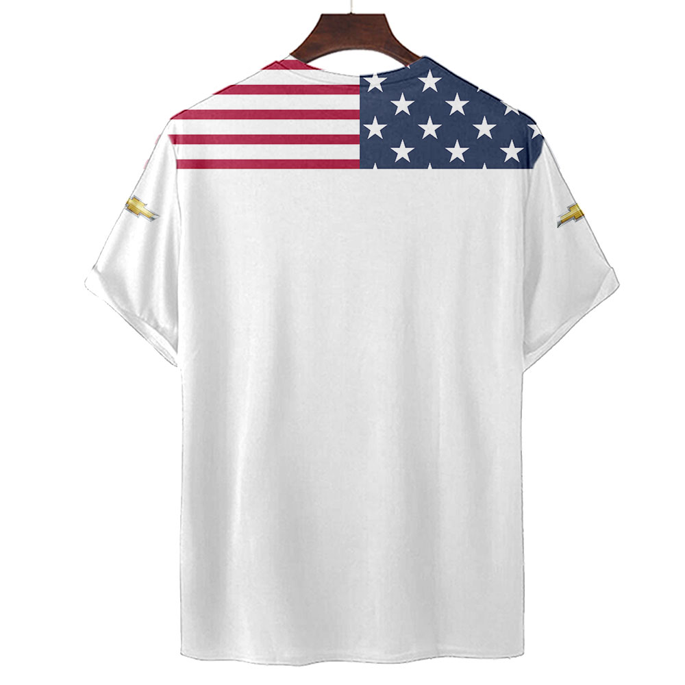 Chevrolet US Flag Full Printing T-Shirt, Hoodie, Zip, Polo, Hawaiian Shirt