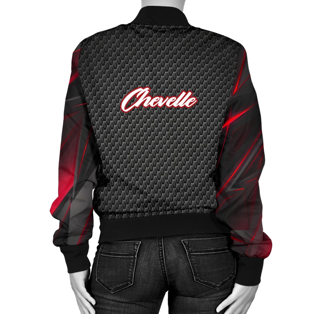 Chevy Chevelle Women's Bomber Jacket RA