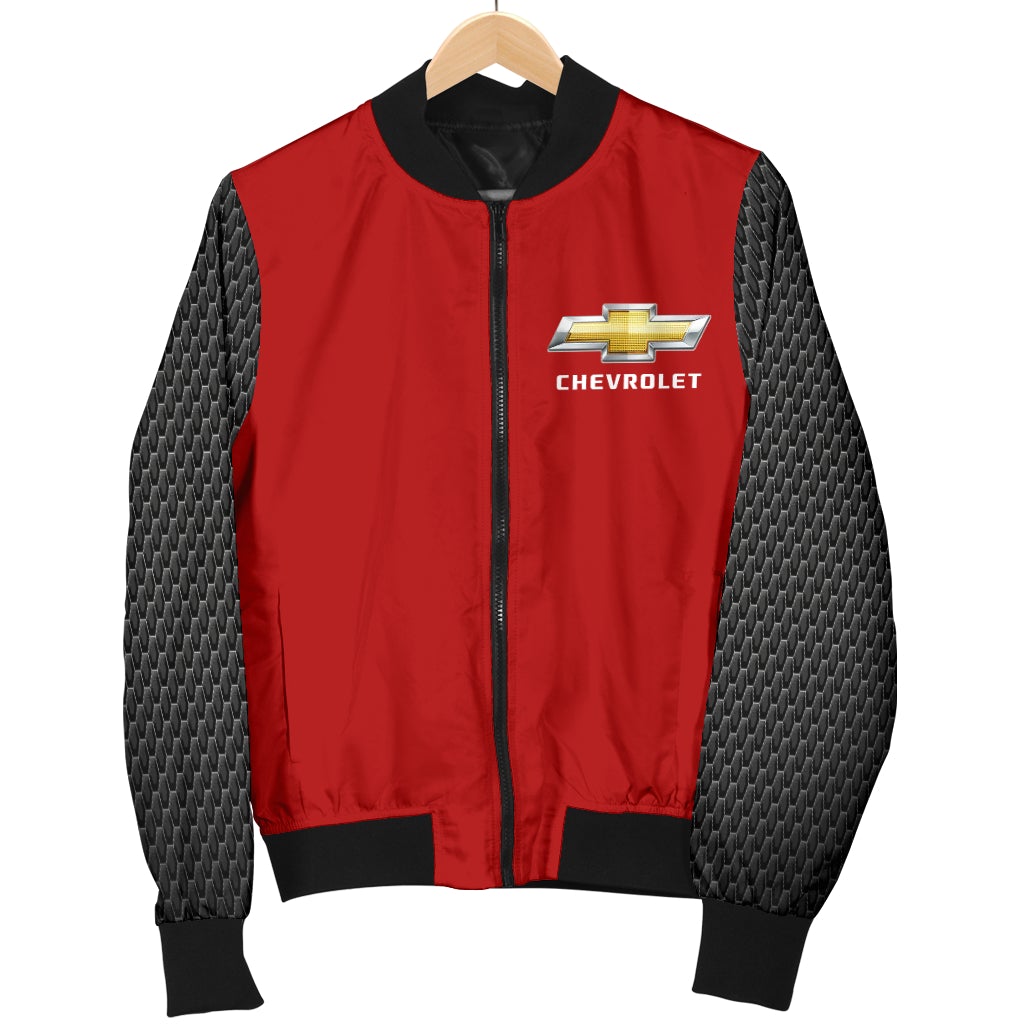 Chevy Men's Bomber Jacket Red