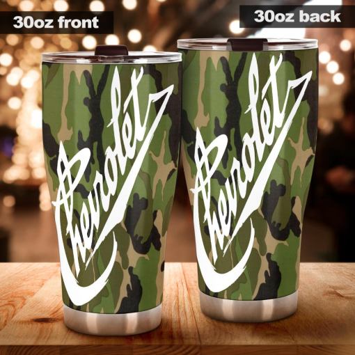 Chevy Tumbler Camo