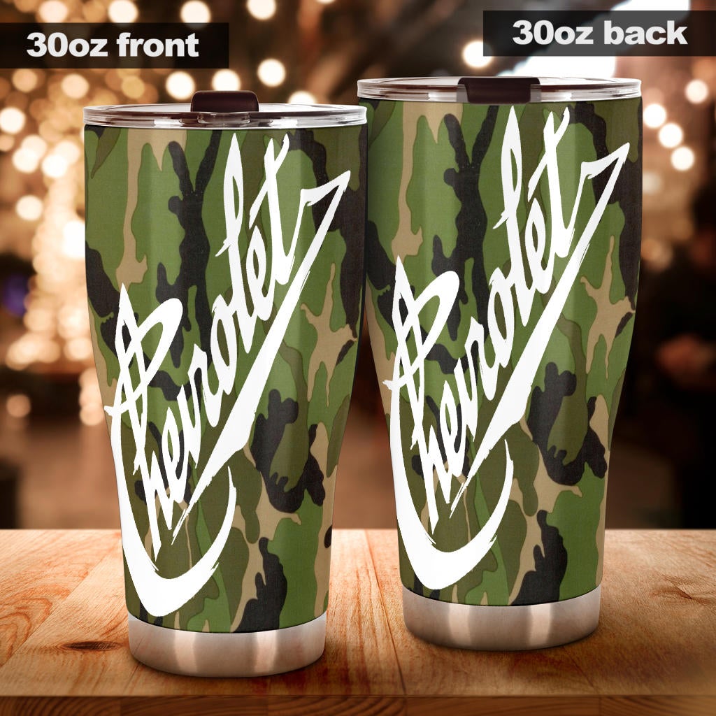Chevy Tumbler Camo