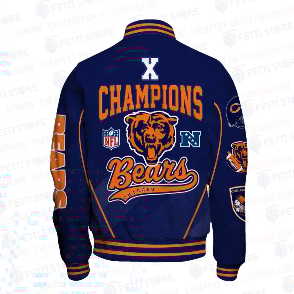 Chicago Bears National Football League Champions Varsity Jacket
