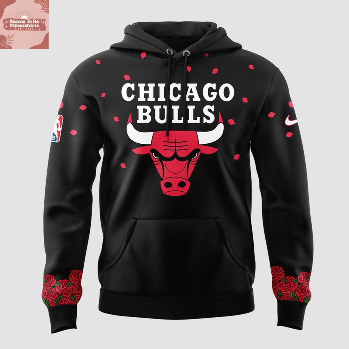 Chicago Bulls Derrick Rose Forever 1 Black Hoodie Shirt
