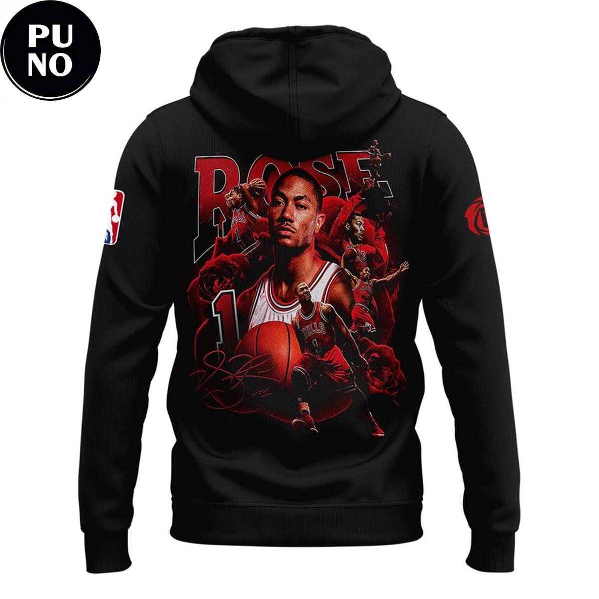 Chicago Bulls Derrick Rose Night 1.4.25 Hoodie