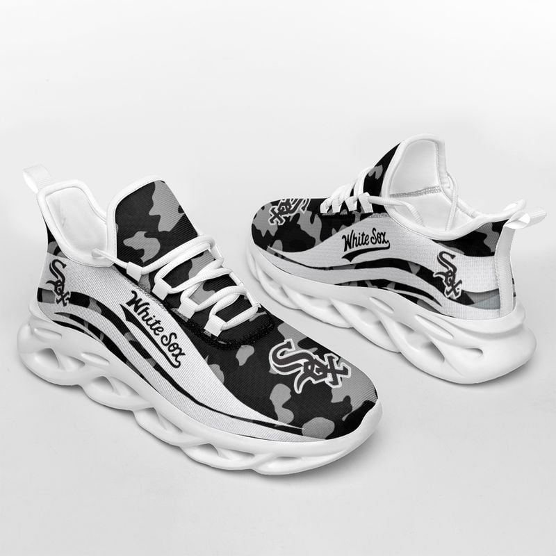 Chicago White Sox Camo Pattern Max Soul Shoes NEW019738