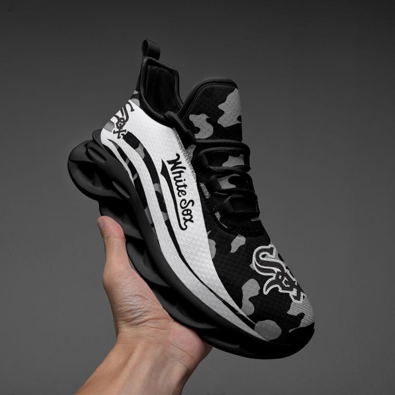 Chicago White Sox Camo Pattern Max Soul Shoes NEW019738