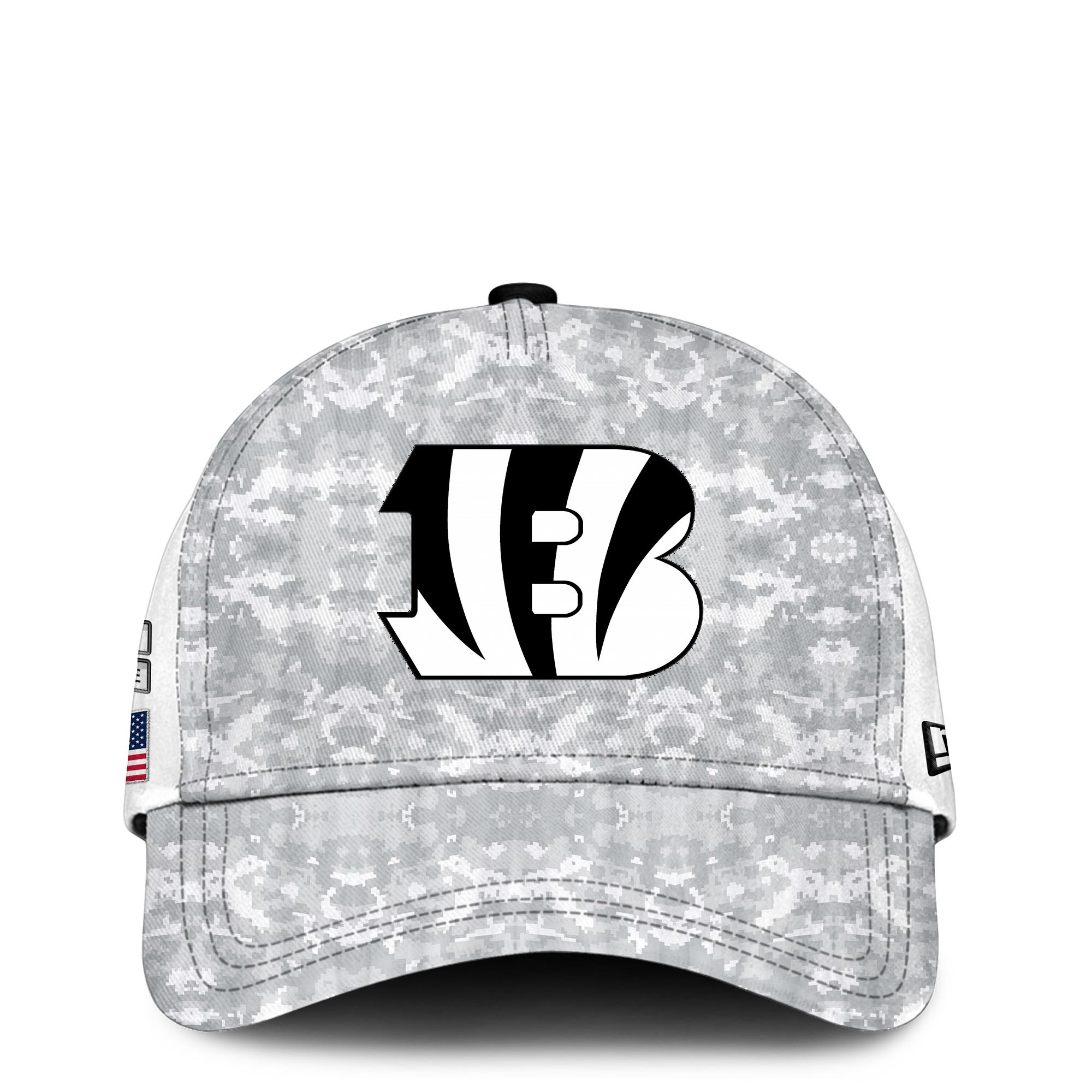 Cincinnati Bengals Arctic Camo Salute to Service Club Hoodie Edition