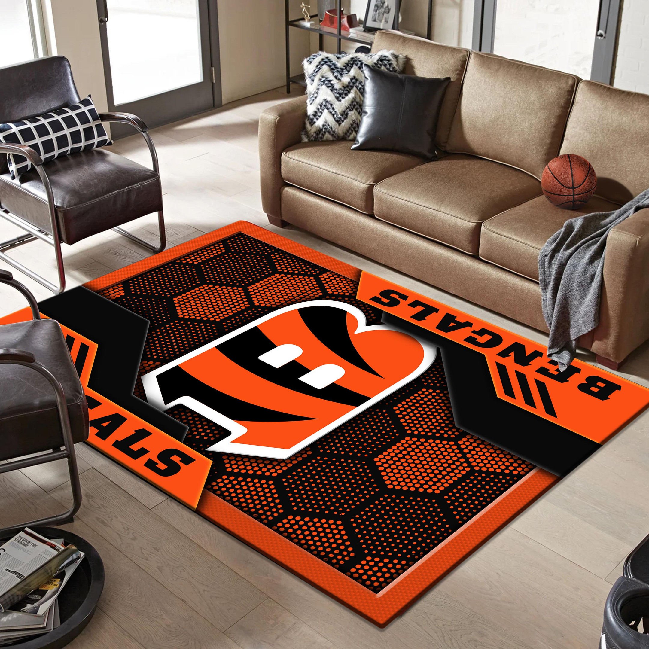 Cincinnati Bengals Area Rugs 3086