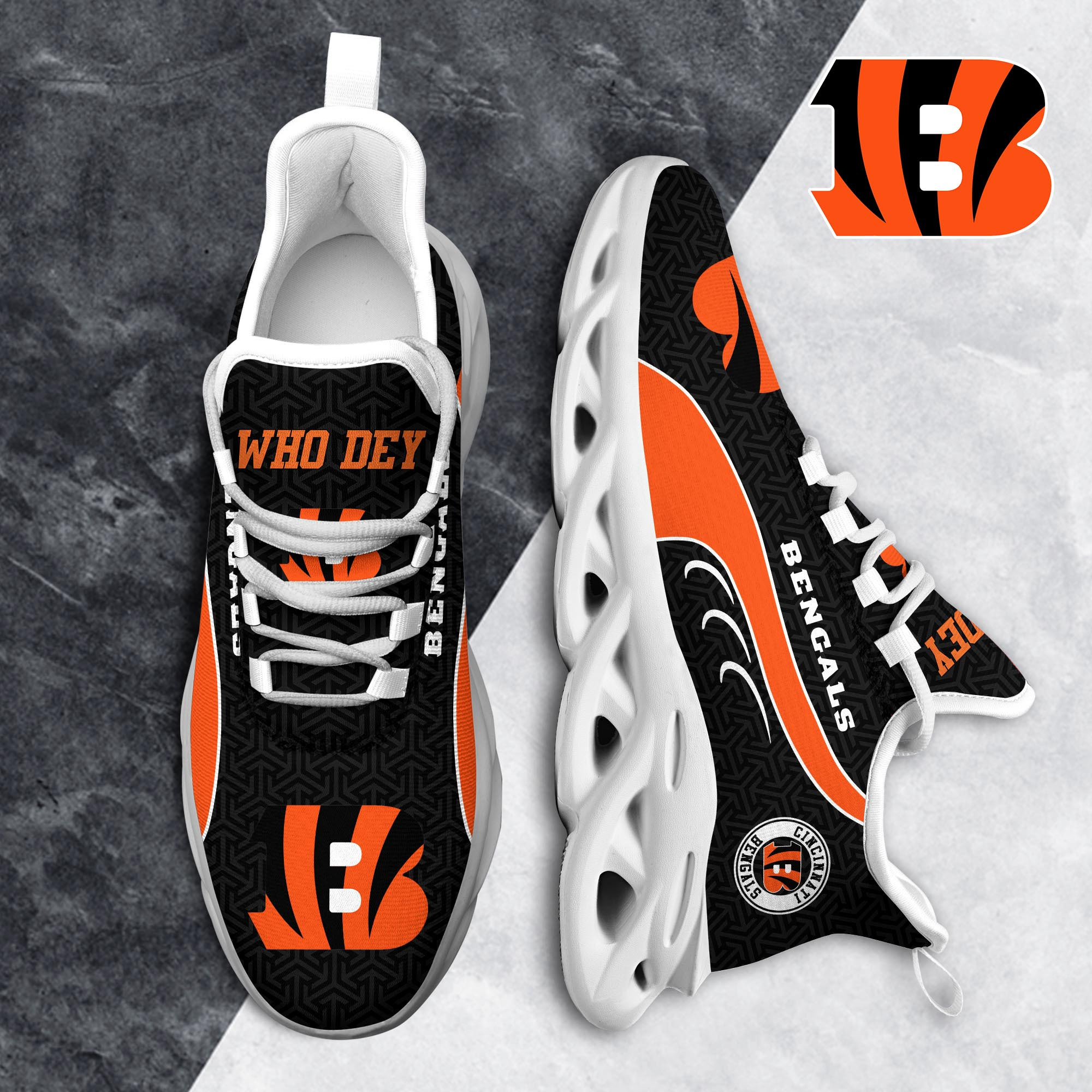 Cincinnati Bengals Clunky Shoes T-42107